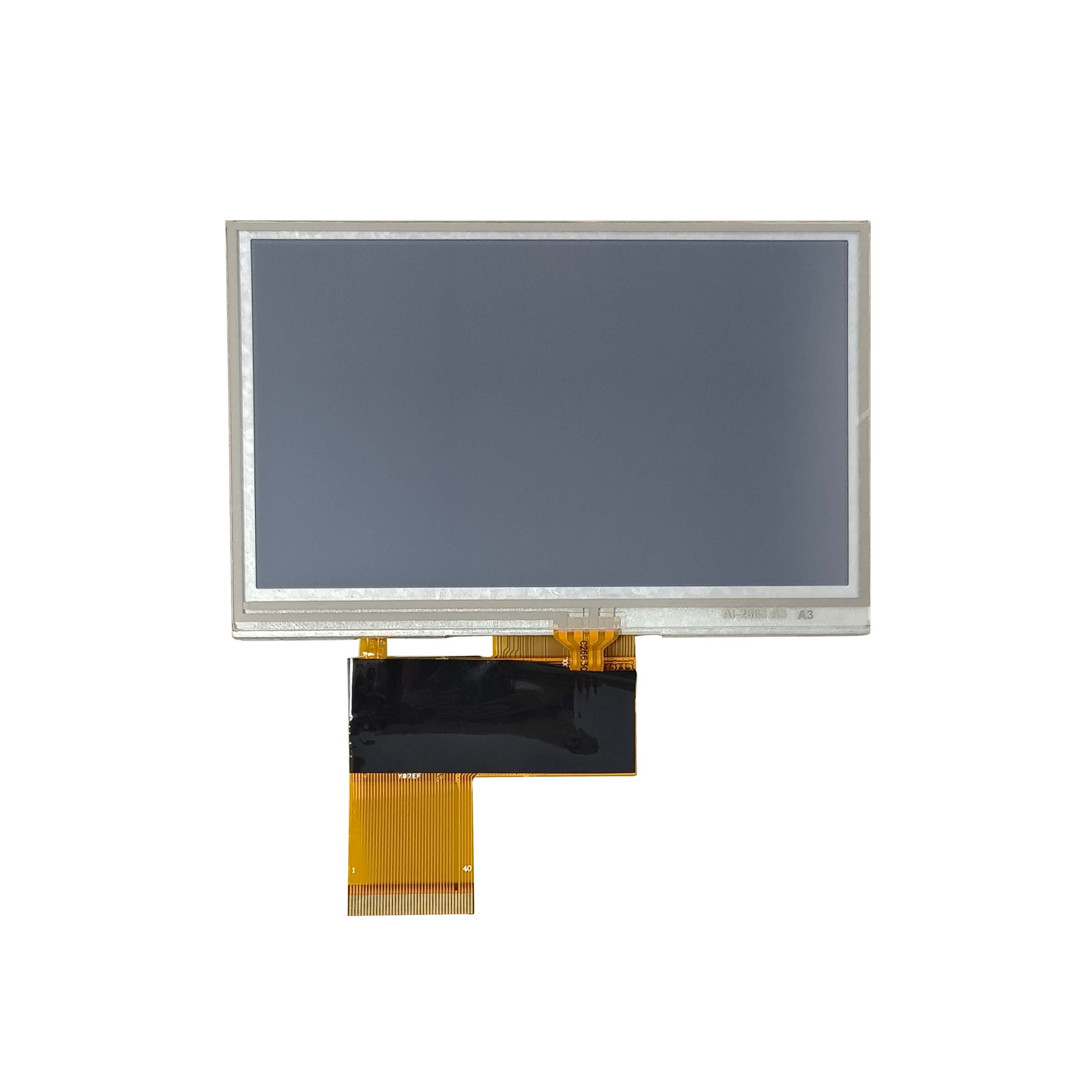 4.3英寸 480×272 TFT LCD显示屏，支持RGB接口 12 O’clock
