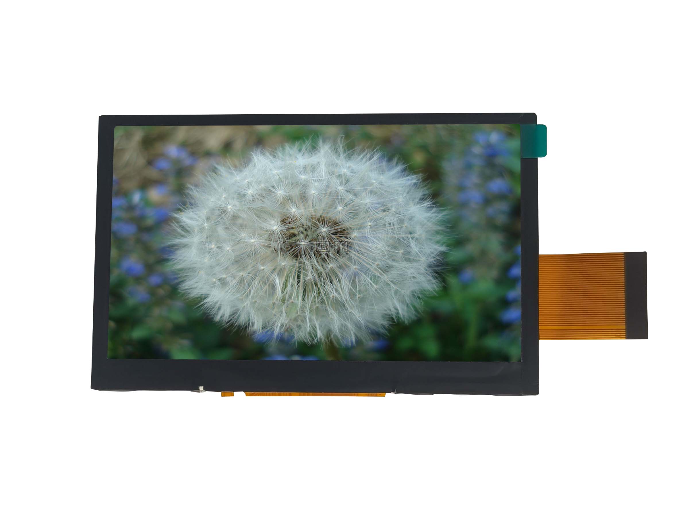 4.3英寸IPS TFT LCD显示屏，亮度350尼特，分辨率800*480